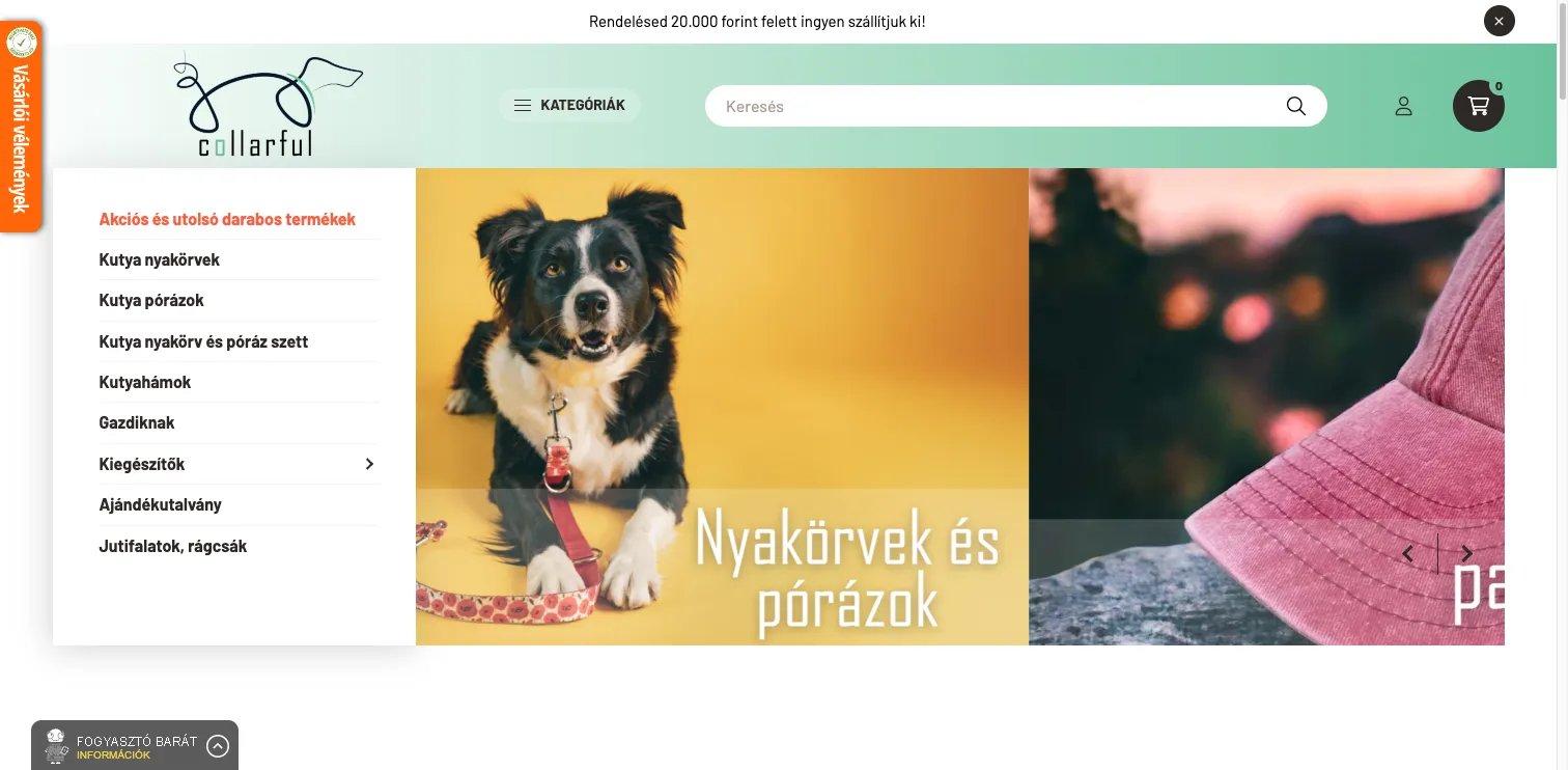 Collarful webáruház