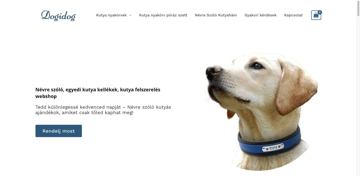 Dogidog webáruház
