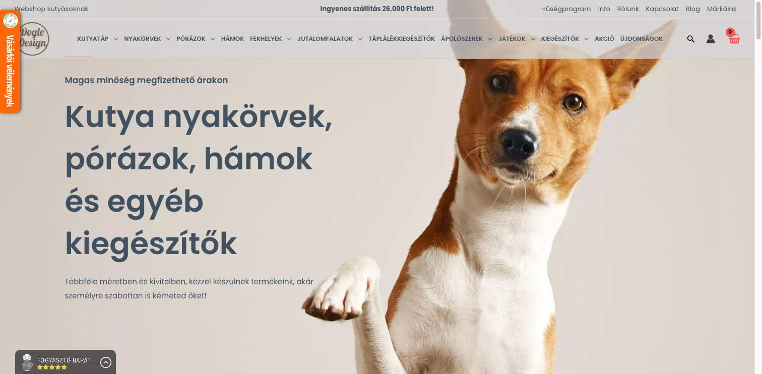 DogleDesign webáruház