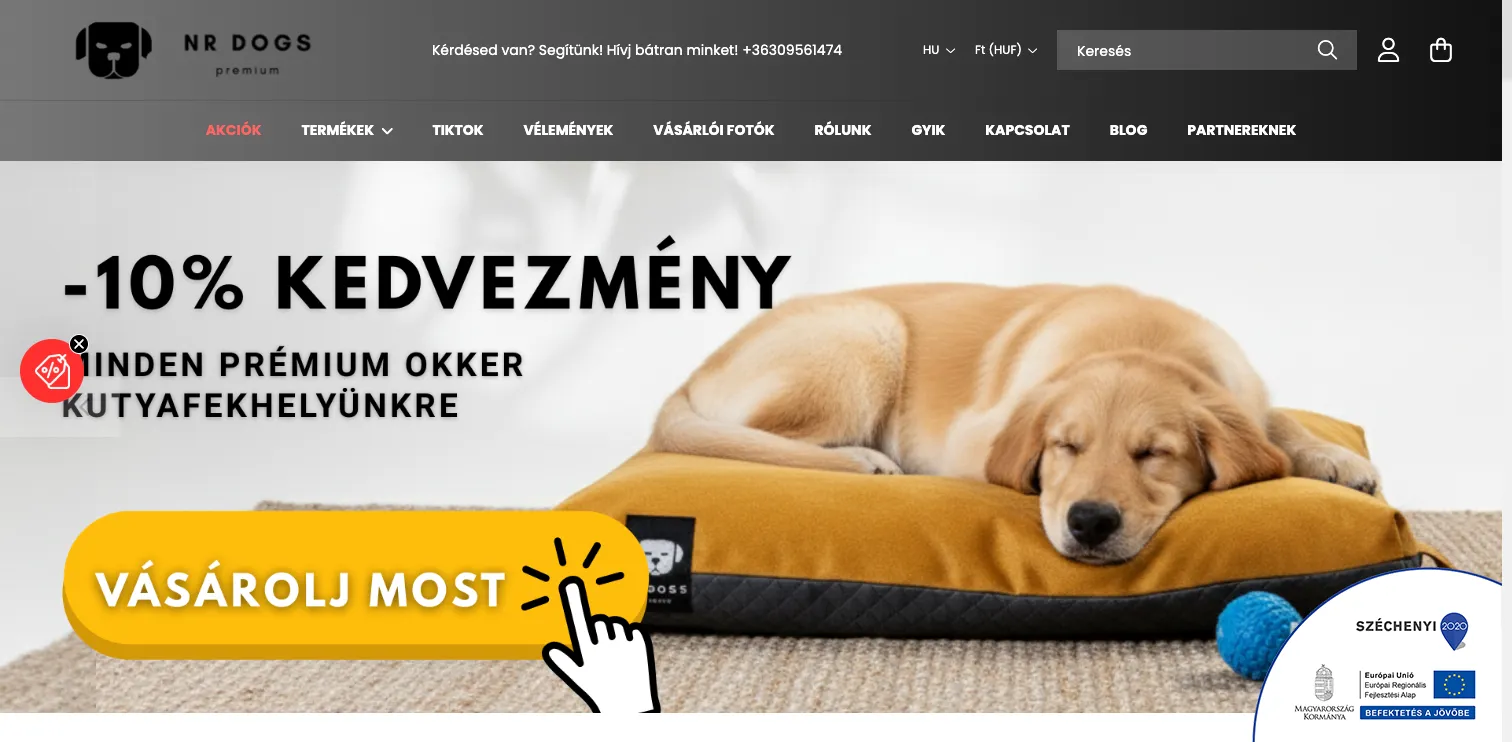 NRDOGS webáruház